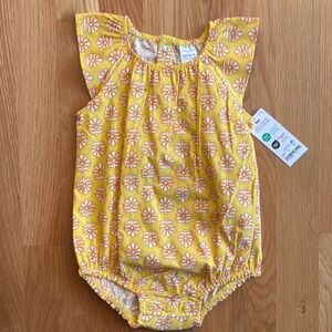 6M NWT Carter’s Yellow One Piece